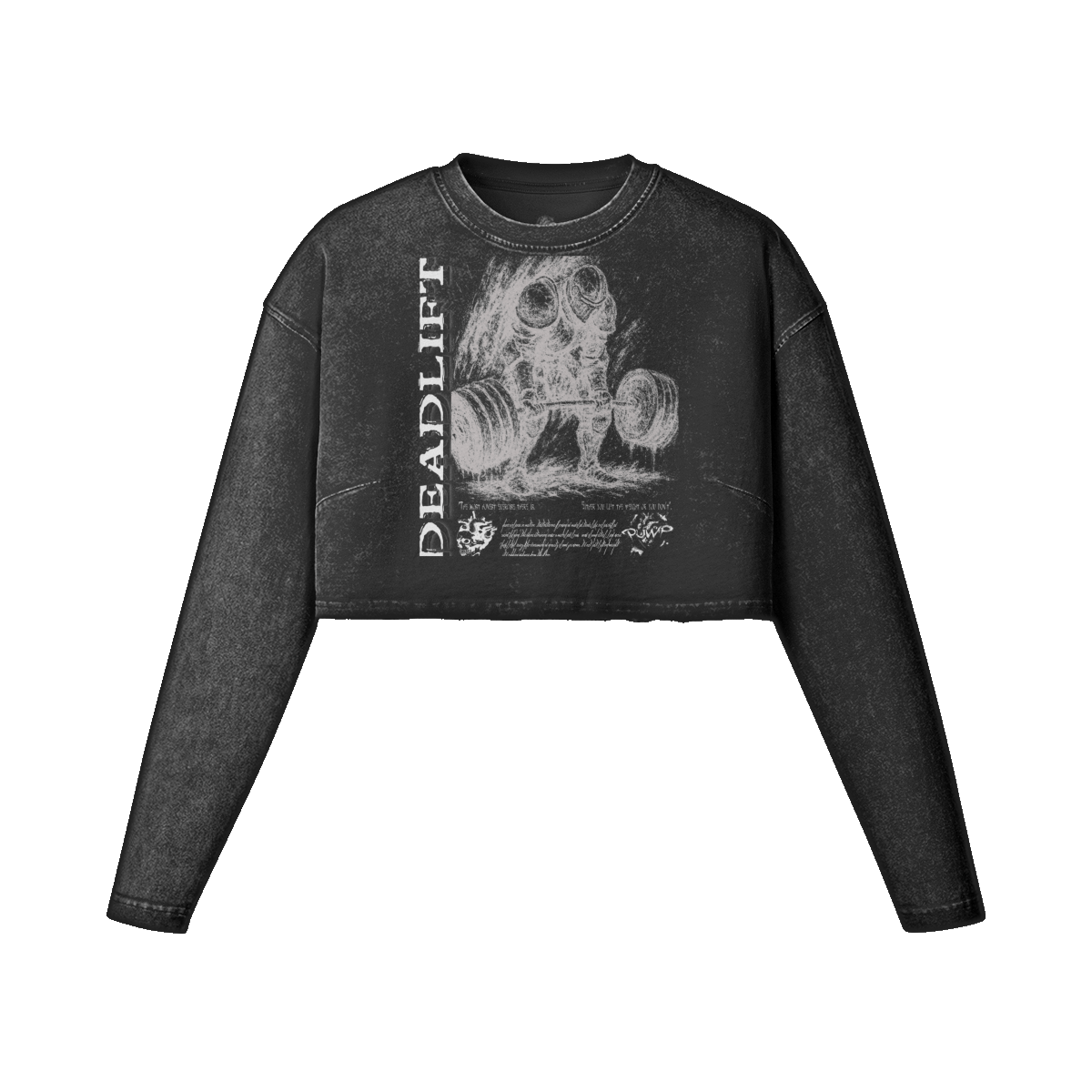 Deadlift Cropped Long Sleeve