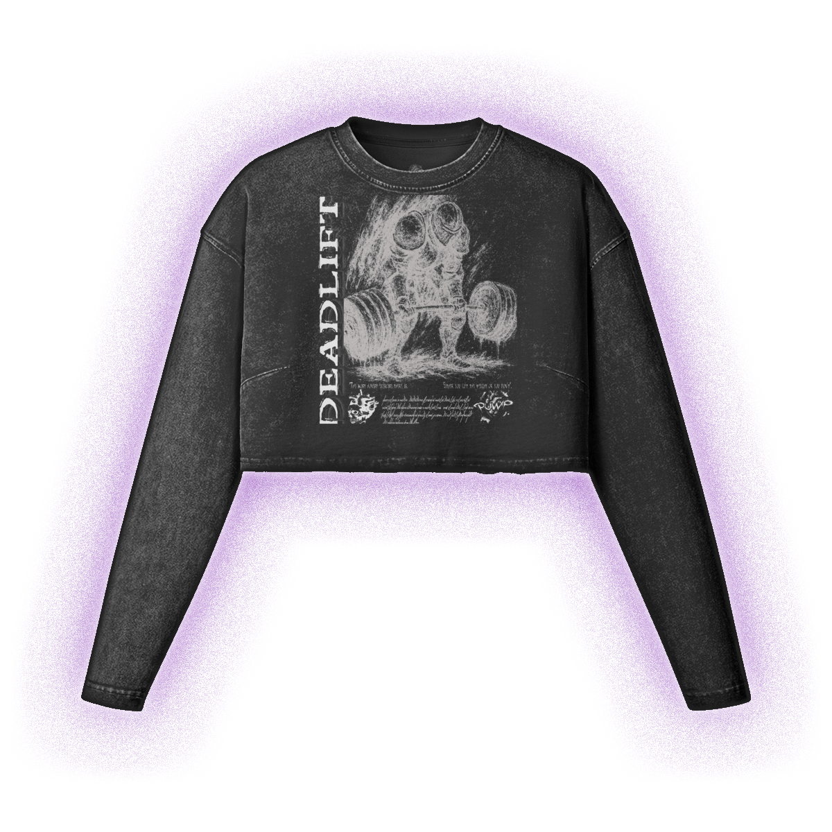 Deadlift Cropped Long Sleeve