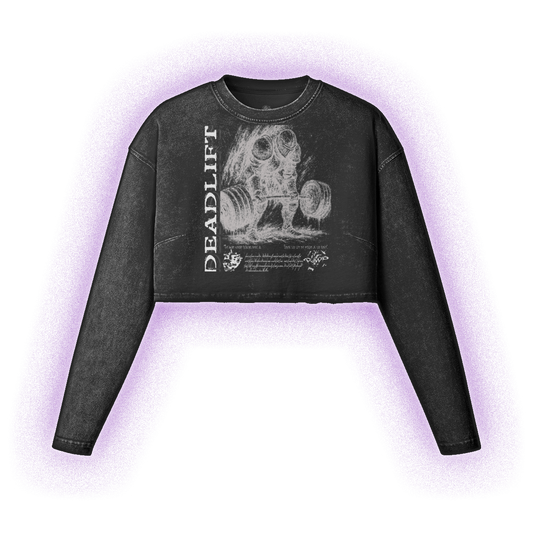 Deadlift Cropped Long Sleeve