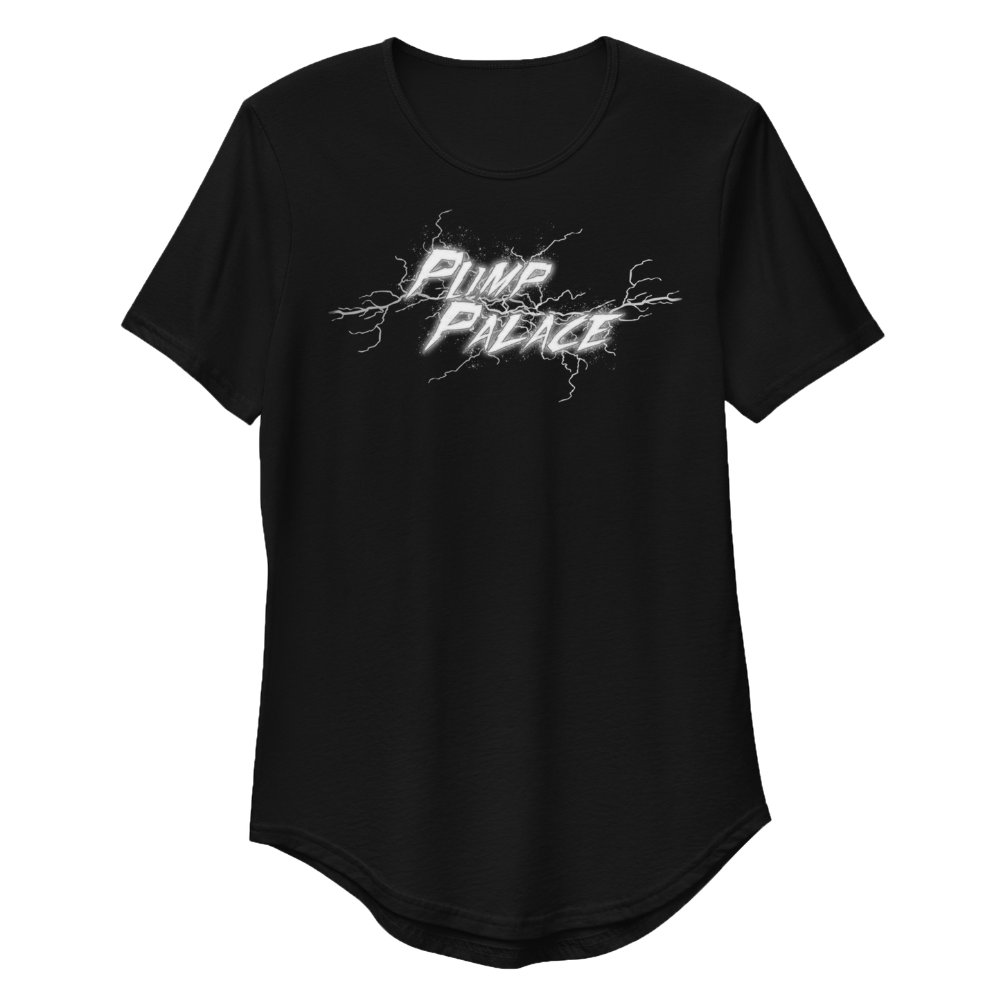 College Beached Curved Hem T-Shirt