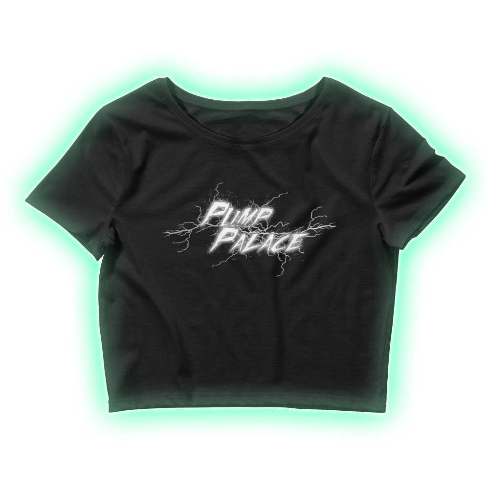 College Beached Crop Tee