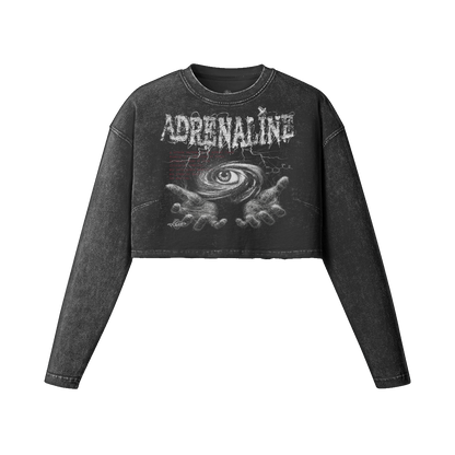 ADRENALINE Cropped Long Sleeve