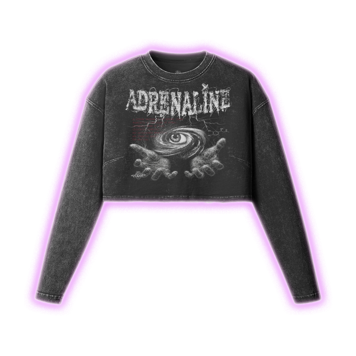 ADRENALINE Cropped Long Sleeve