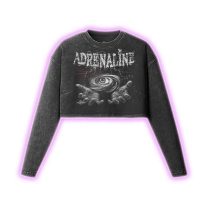 ADRENALINE Cropped Long Sleeve