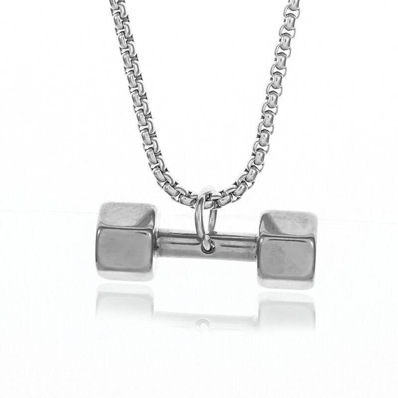 Dumbbell Necklace