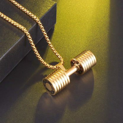 Dumbbell Necklace