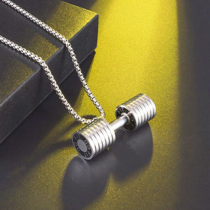 Dumbbell Necklace