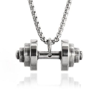 Dumbbell Necklace