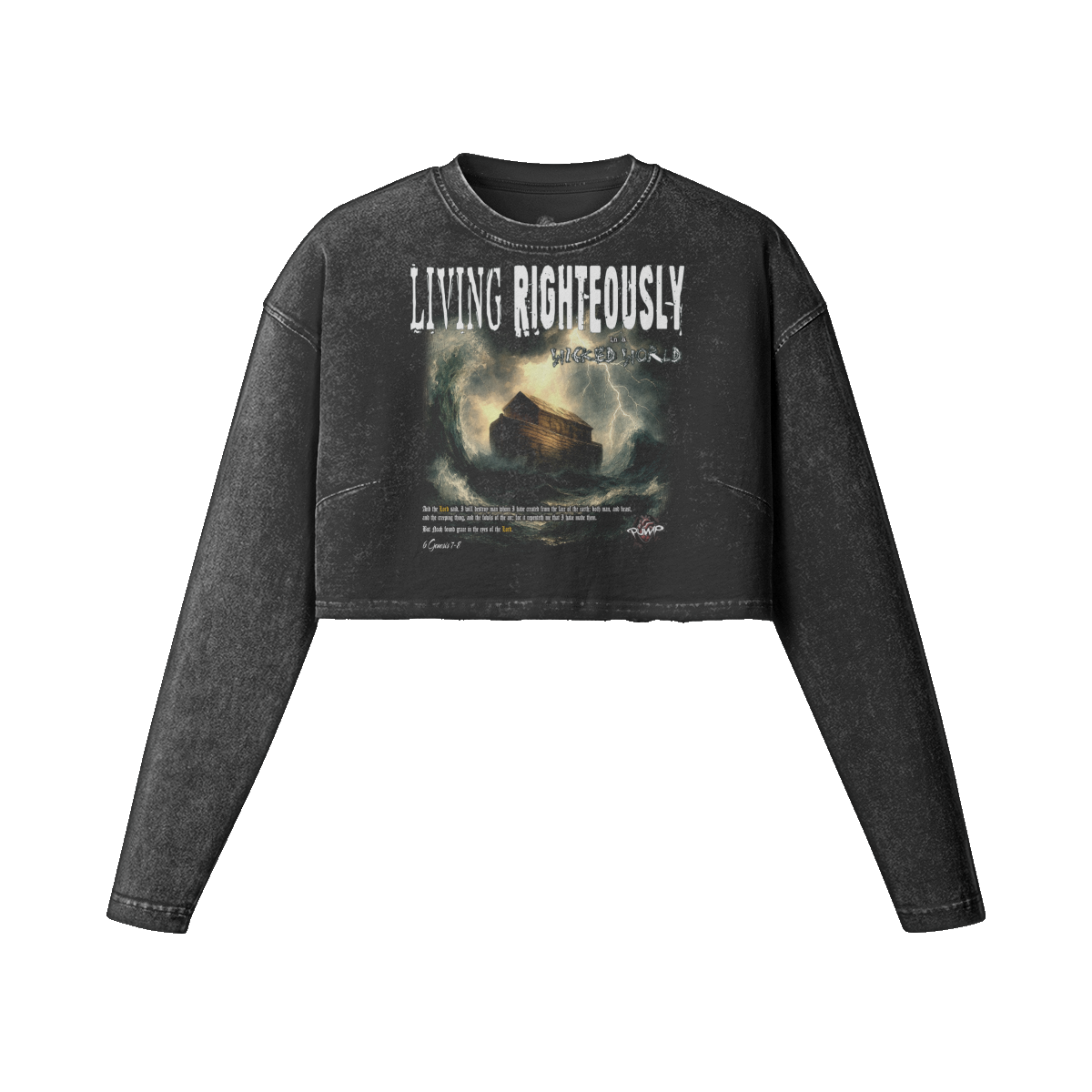 Wicked World Cropped Long Sleeve