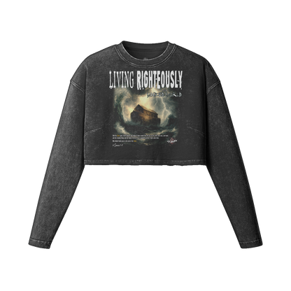 Wicked World Cropped Long Sleeve