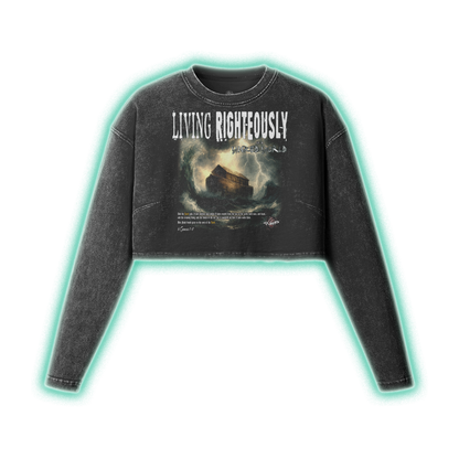 Wicked World Cropped Long Sleeve