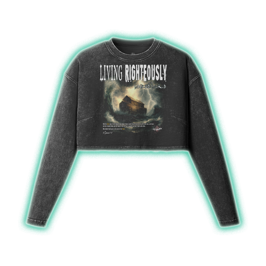 Wicked World Cropped Long Sleeve