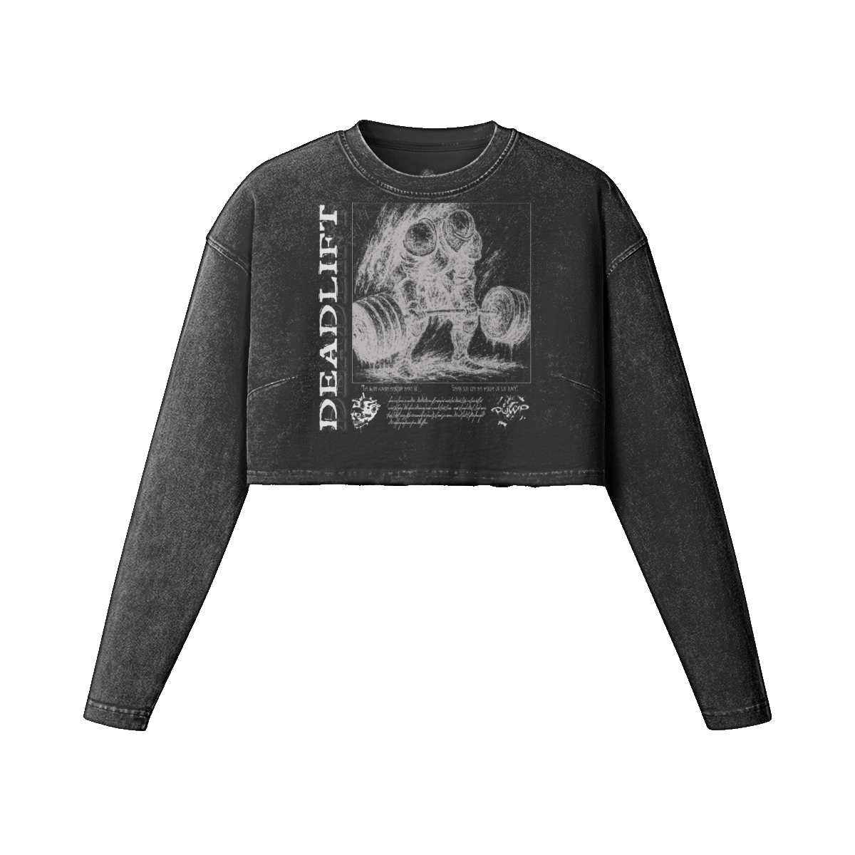 DEADLIFT Cropped Long Sleeve