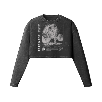 DEADLIFT Cropped Long Sleeve