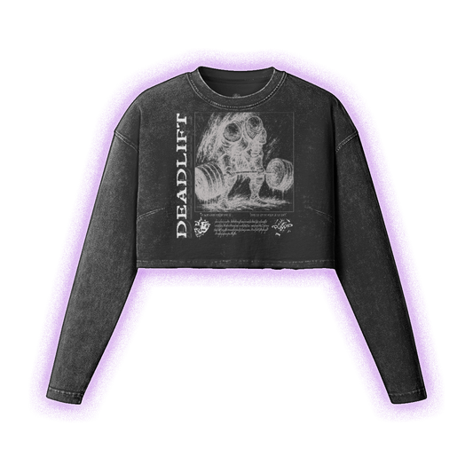 DEADLIFT Cropped Long Sleeve
