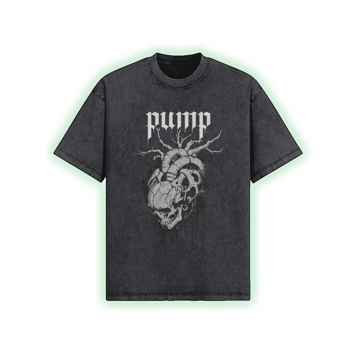 PUMP Oversized Snow Wash T-shirt